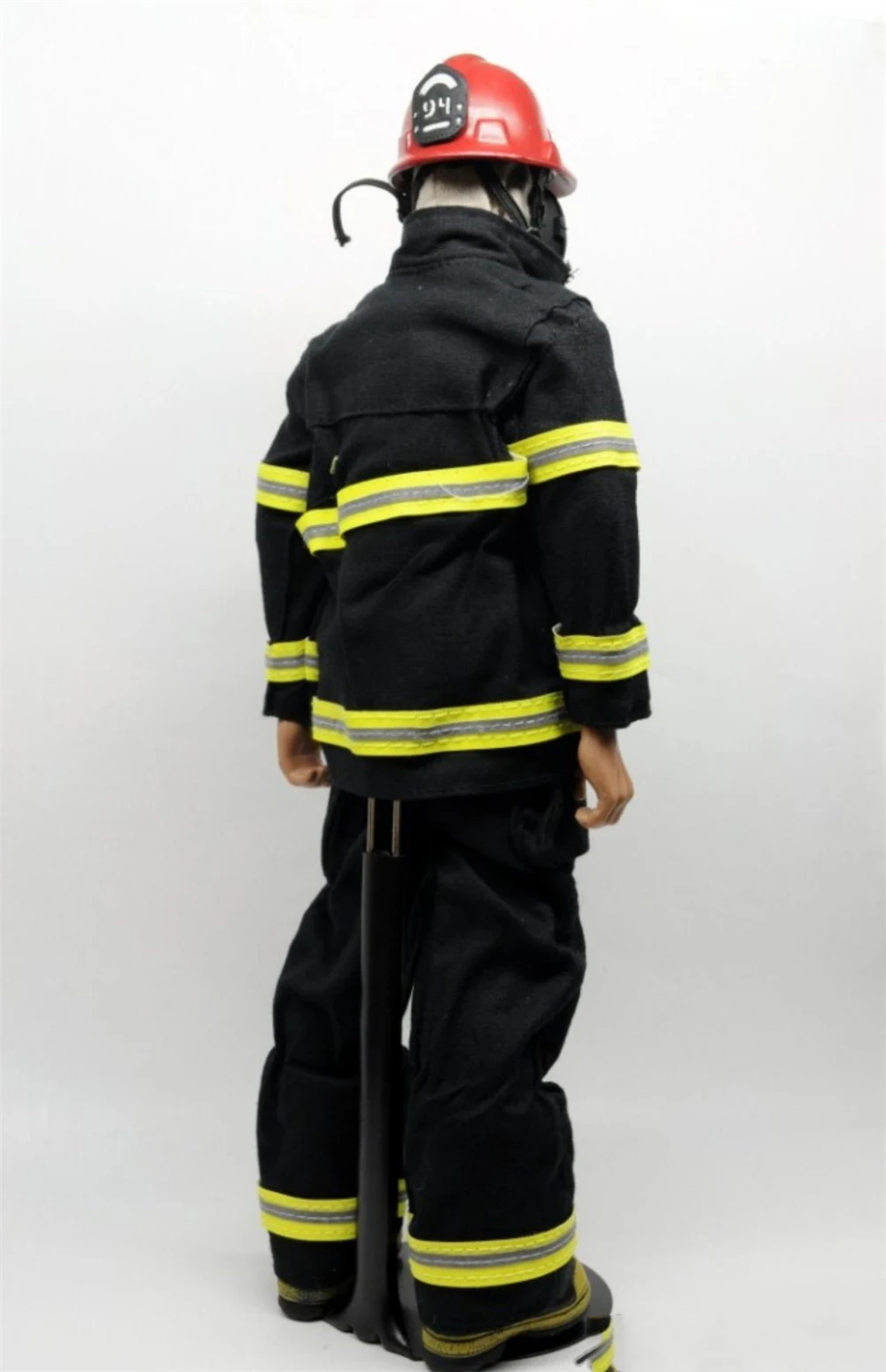 

Hot Sales 1/6th BBI Fire Hero Firefighter Helmet Gas Mask Tool Model Suit 12inch Body Doll Accessories