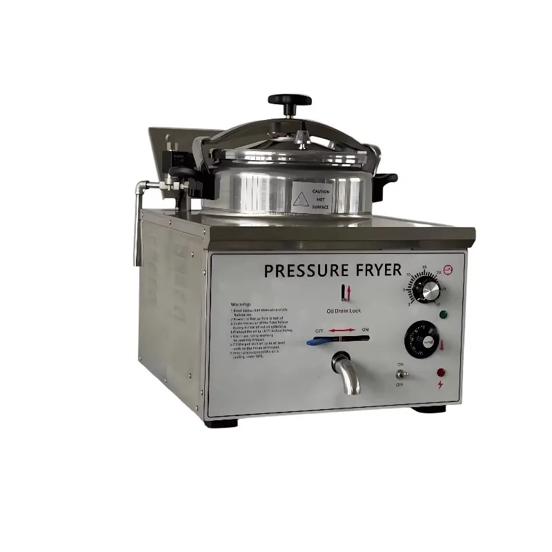 16L Commercial Electric Chicken Henny Penny KFC Broaster Deep Fryer Machine Parts Equipment Pressure Fryer view 3