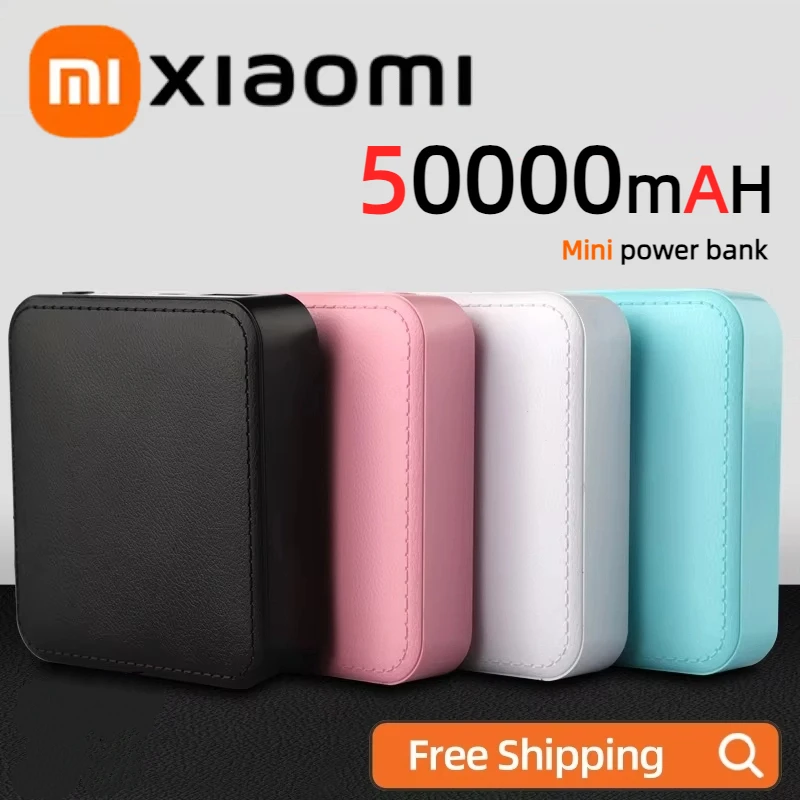 Xiaomi 50000 мАч Mini Power Bank Capsule Высокая емкость Супер быстрая зарядка Портативное зарядное устройство для iPhone Samsung Huawei Новый Xiaomi 50000 мАч Mini Power Bank Capsule Высокая емкость Супер быстрая зарядка Портативное зарядное устройство для iPhone Samsung Huawei Новый