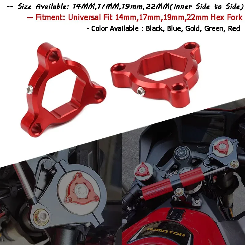 FIT For 14MM 17MM 19MM 22MM Inner Diameter Suspension Fork Preload Adjusters