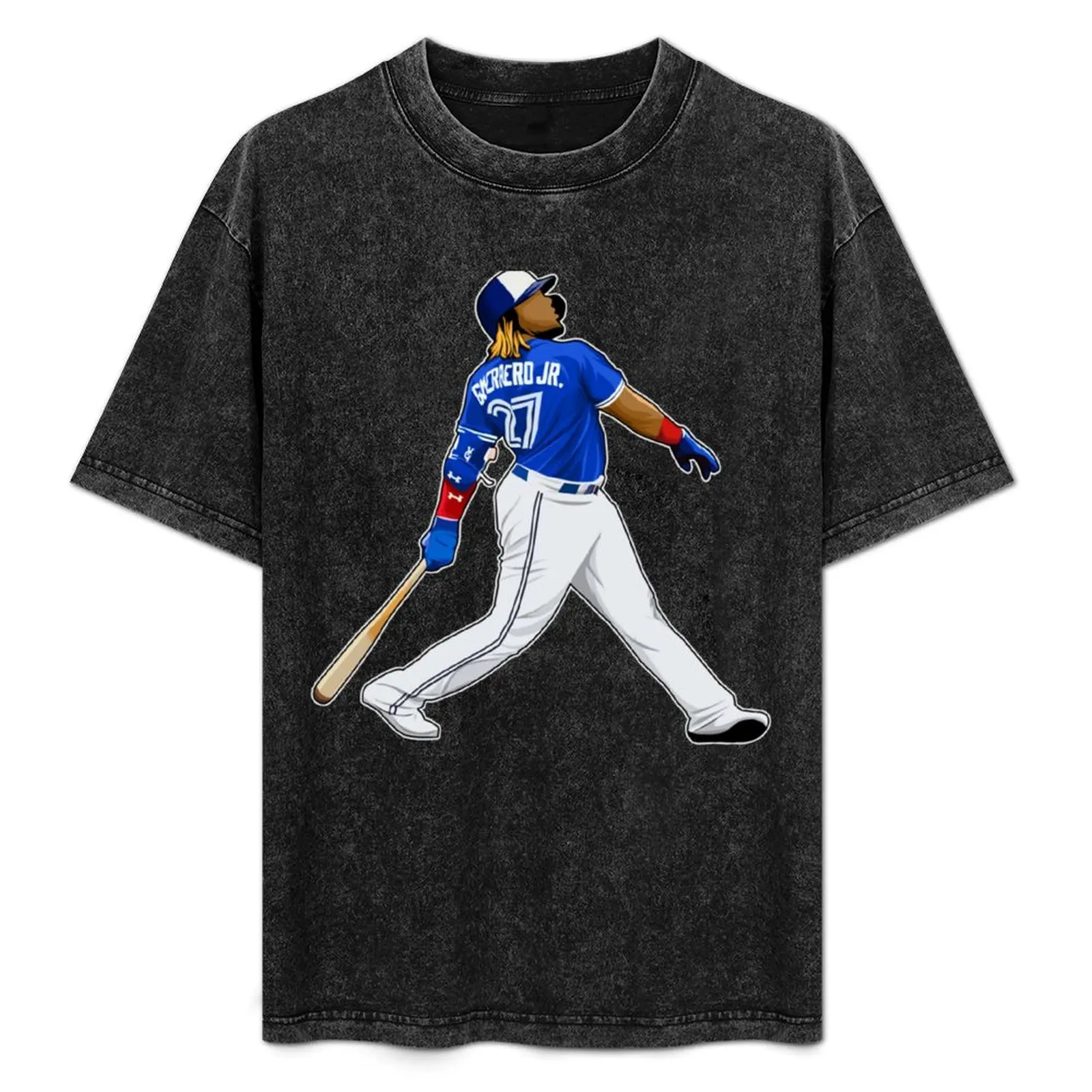 

Vladimir Guerrero Jr. Hits T-Shirt Casual Breathable Short Sleeve Top