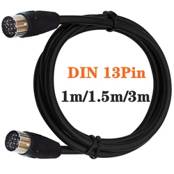 1M 1.5M 3M 13 Pin din cable Male to Male Female S-Video Power Din Signal Extension MIDI DIN 13Pin beauty equipment stage Cable