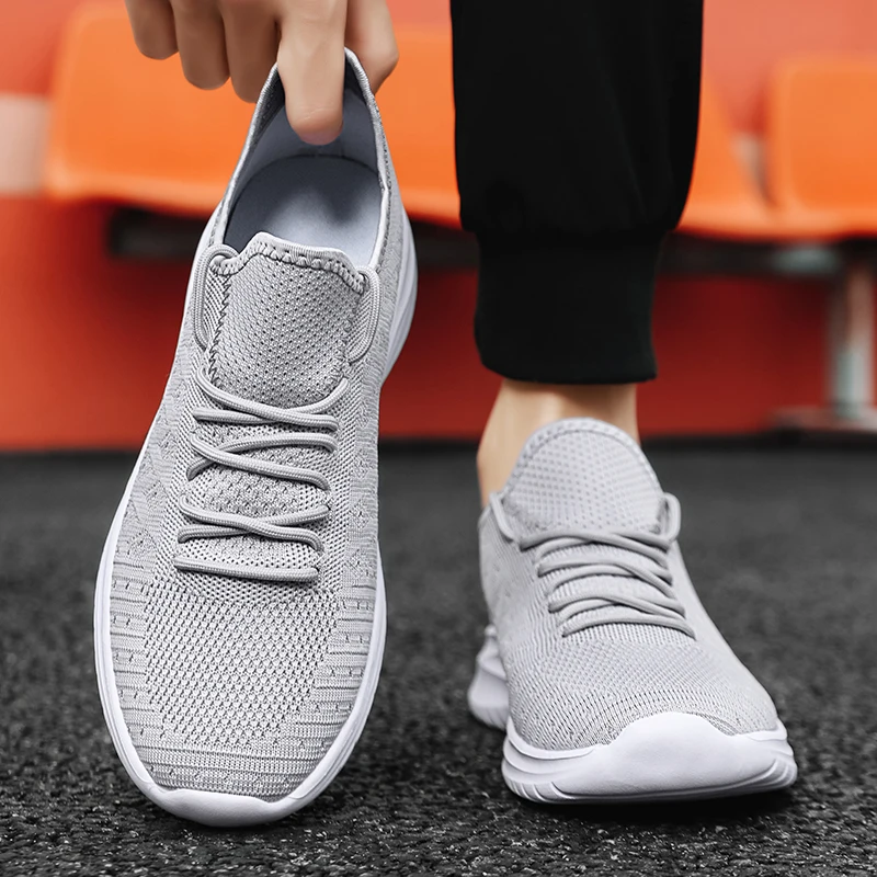 

Women's Flat Shoes Anti Slip Shock-absorbing Breathable Mesh Sports Shoes Lightweight and Soft Soled Men's Casual Running Shoes