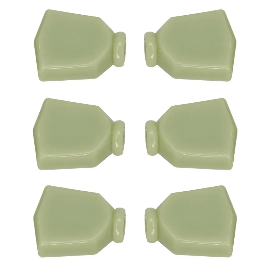 

Guitar Tuning Knobs Plastic Jade Green Handle Peg Cap Button for Classical Acoustic Electric Guitar Parts