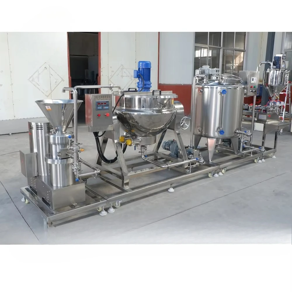 Automatic Fried Rice Machine Industrial Commercial Fried Rice Machine Hot Oil Jacket Cooking Mixer