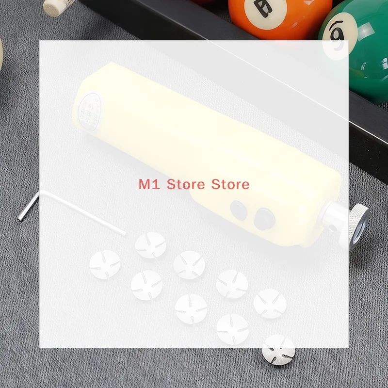 

Электрический инструмент для формирования и обработки наконечников бильярдных киев, портативный регулятор и ремонтный инструмент для смены наконечников киев