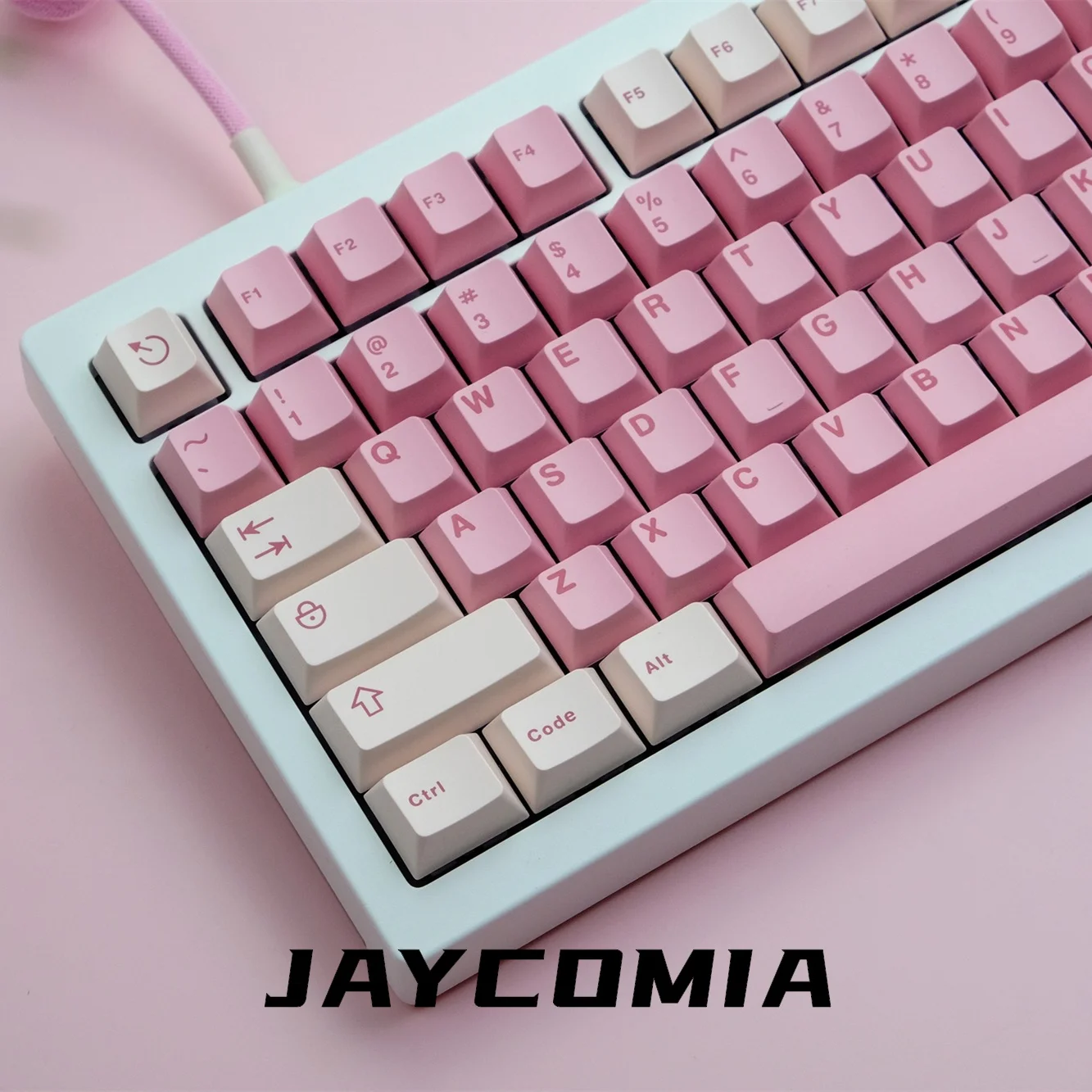 Imagem -03 - Gmk Rim Tema Cherry Perfil Teclas 121 Teclas por Conjunto Tiro Duplo para Teclado Mecânico Faça Você Mesmo Personalizado Gk61 73 84 96