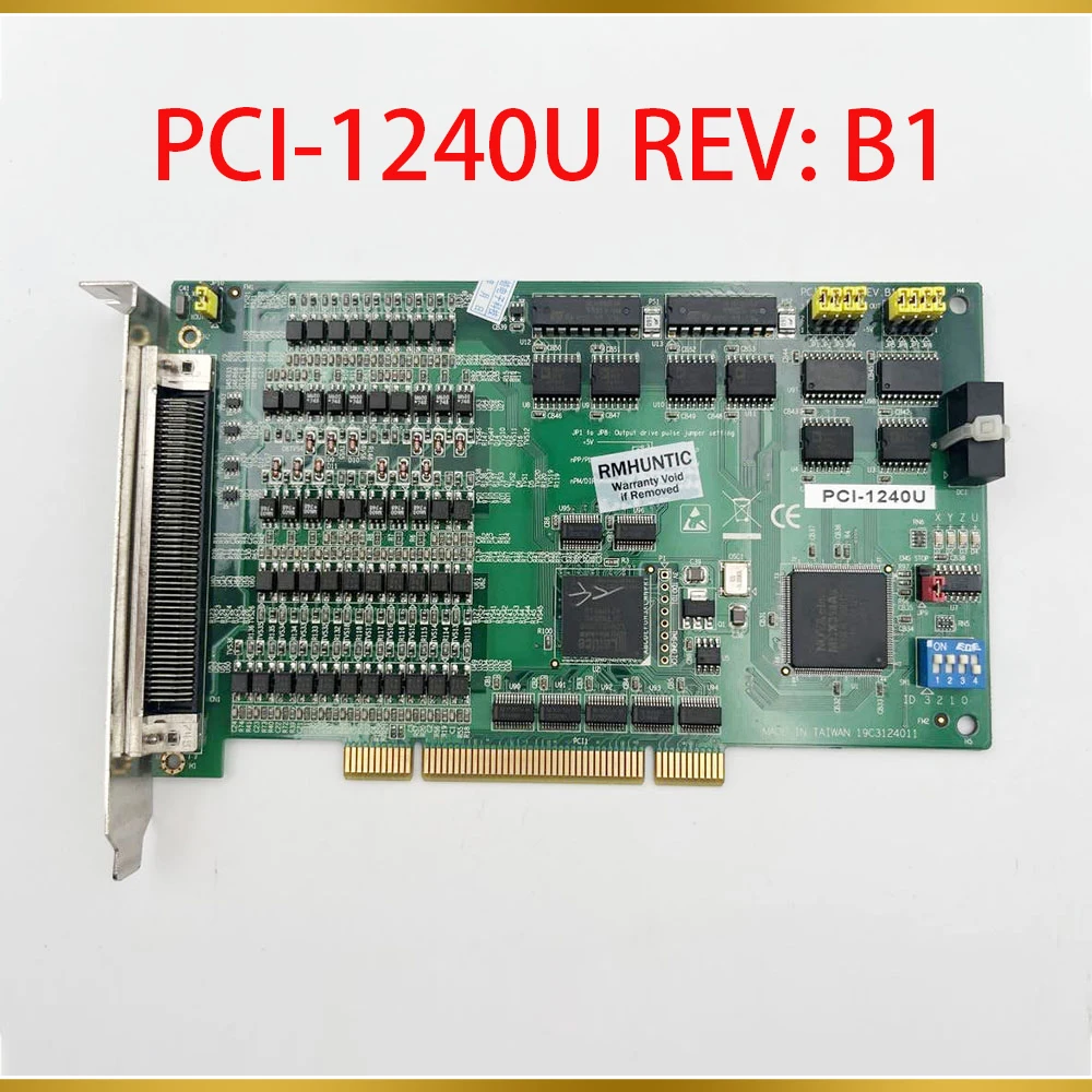 

For ADVANTECH PCI-1240U Motion Control Card REV: B1 01-2 PCI-1240U-B2E