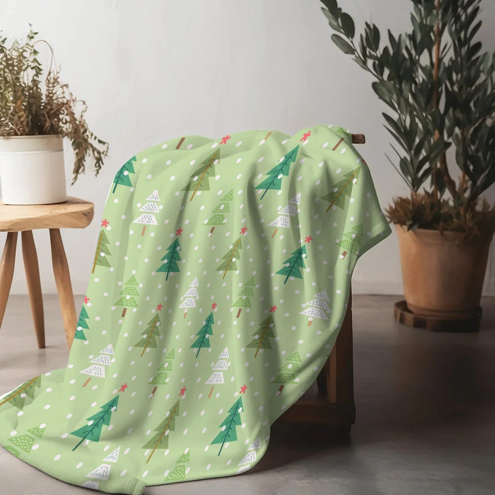 TU Cozy Throw Blanket Soft Flannel Warm Plush Lightweight Blanket for Couch Bed Living Room Home Decor Gift