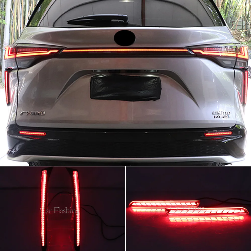 

For Toyota 21-23 Sienna Rear bumper light, Grivia Sena LED, flowing turn signal, brake light