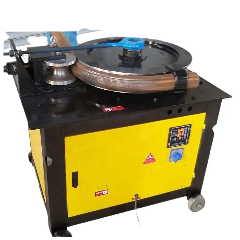 uare Tube Bender Semi-Automatic Tube Folding Machine Small Multifunctional CNC Hydraulic Pipe Bender Electric Sq