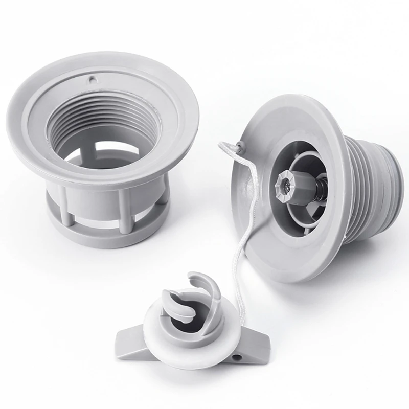 جديد-6 ثقوب قارب قابل للنفخ طوف القوارب الانجراف الزورق صمام الهواء و 6 قسم صمام الهواء وجع