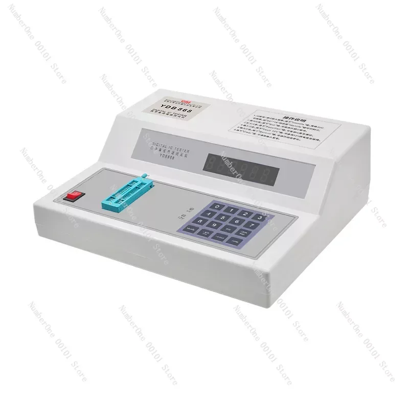 

Digital IC Tester YBD868 Integrated Circuit Tester Off Line Measuring-testing Instrument Desktop IC Chip Component Checking