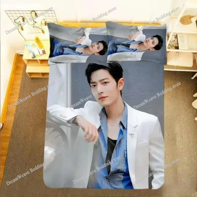 The Untamed Xiao Zhan Wang Yibo TV Drama Stills Double Bedding Set Bo Jun Yi Xiao Poster Single Dormitory Student  Knit