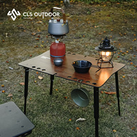 CLS Outdoor Elegant Folding Table Lightweight Camping Table and Chair Vehicle Multifunctional Simple Picnic Picnic Equipment