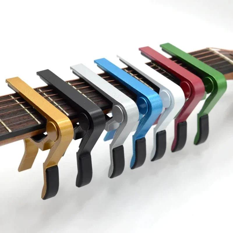 Guitar Capo Tuning Clamp Guitar Accessories Quick Change Clamp Tone Adjusting Guitar Parts Entertainment