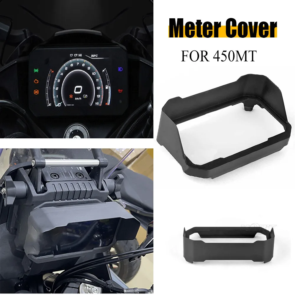 

Motorcycle Accessories Sun Visor Cover Instrument Screen Sunshade Guard Protection Dashboard New FOR CFMOTO 450MT 450 MT 2024