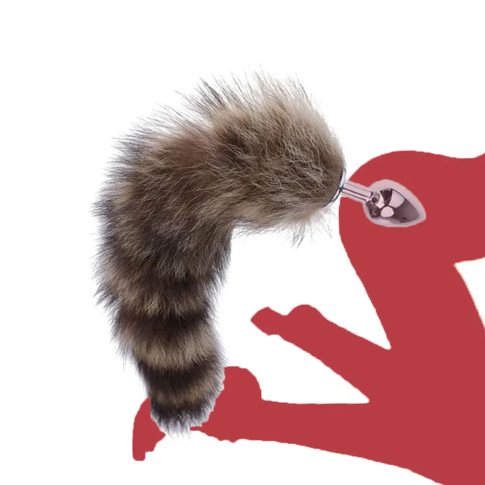 Tapón Anal peludo para principiantes, cola de zorro, Explore el trasero, juego de perrito, juguete sexual cómodo, disfraz de Cosplay para mujeres