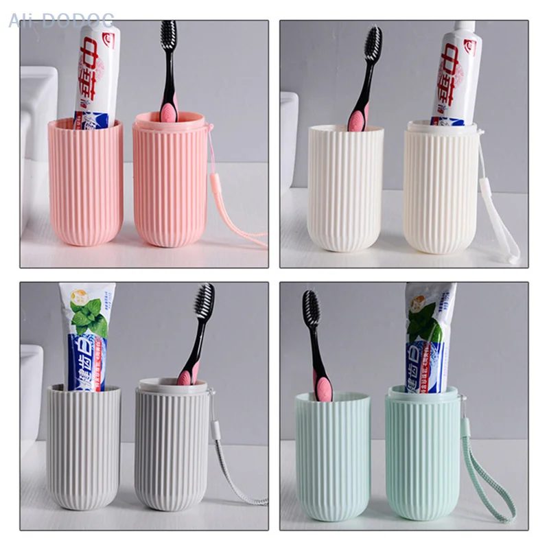 Outdoor Portable Toothpaste Toothbrush Protect Holder Case Travel Camping Storage Box