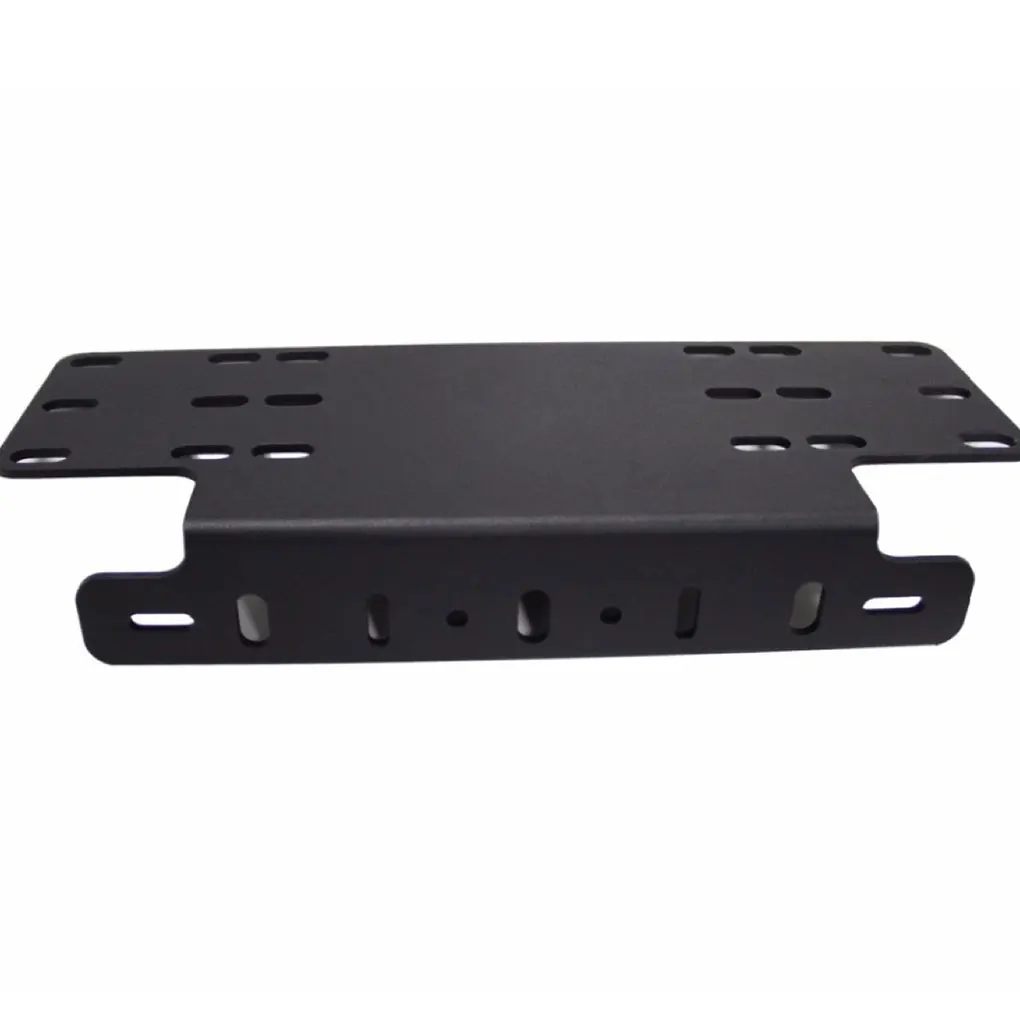 Car Front Bumper License Plate Bracket Universal LED for Accessory