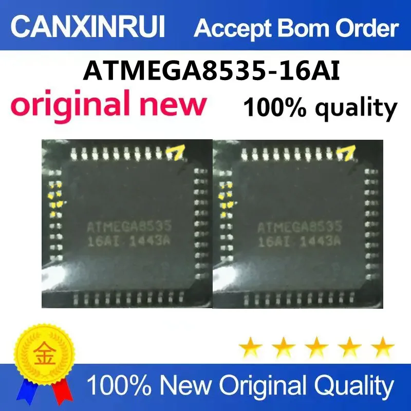 

ATMEGA8535-16AI surface mount TQFP-44 AVR microcontroller IC chip new imported original