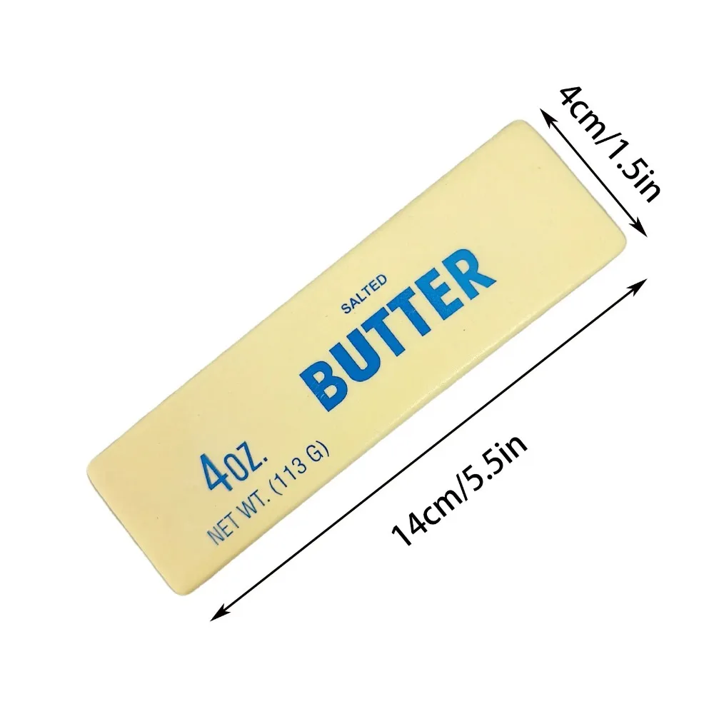 Barra de mantequilla de Material cómodo, alivio del estrés de crecimiento lento, juguete para apretar de silicona, juguete sensorial perfumado con mantequilla, regalo de cumpleaños