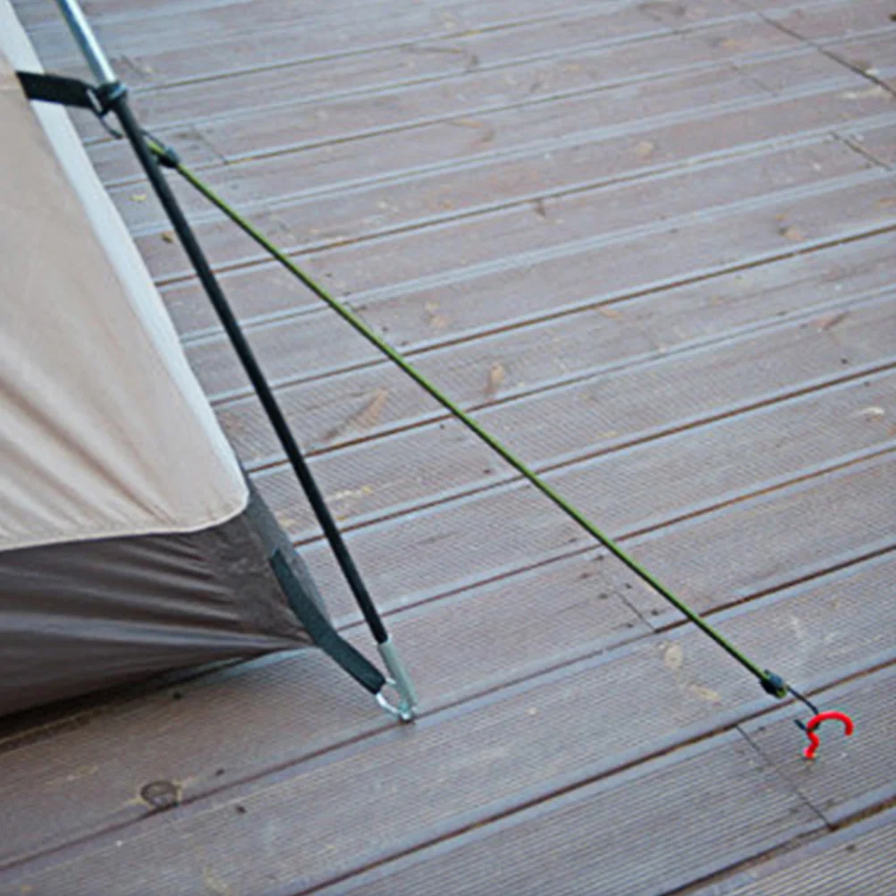 

6Pcs Bungee Cords Elastic Binding Straps Durable Tent Fixing Belts Suitcase Duffel Bag Luggage Ropes Bungee Cords with Hooks