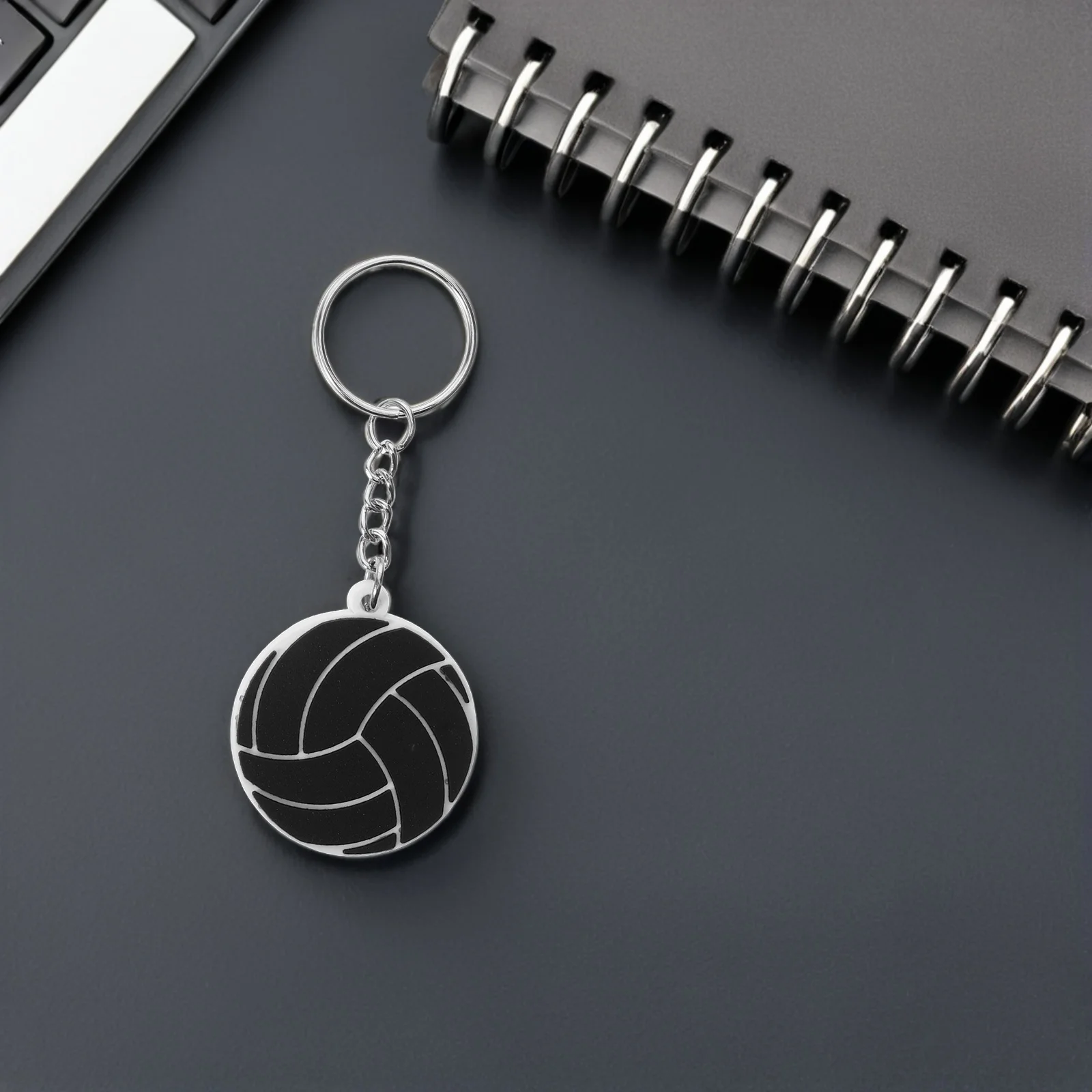 

Volleyball Keychain Sports Bag Pendant Purse Small Competition Handbag Keyring Handbags