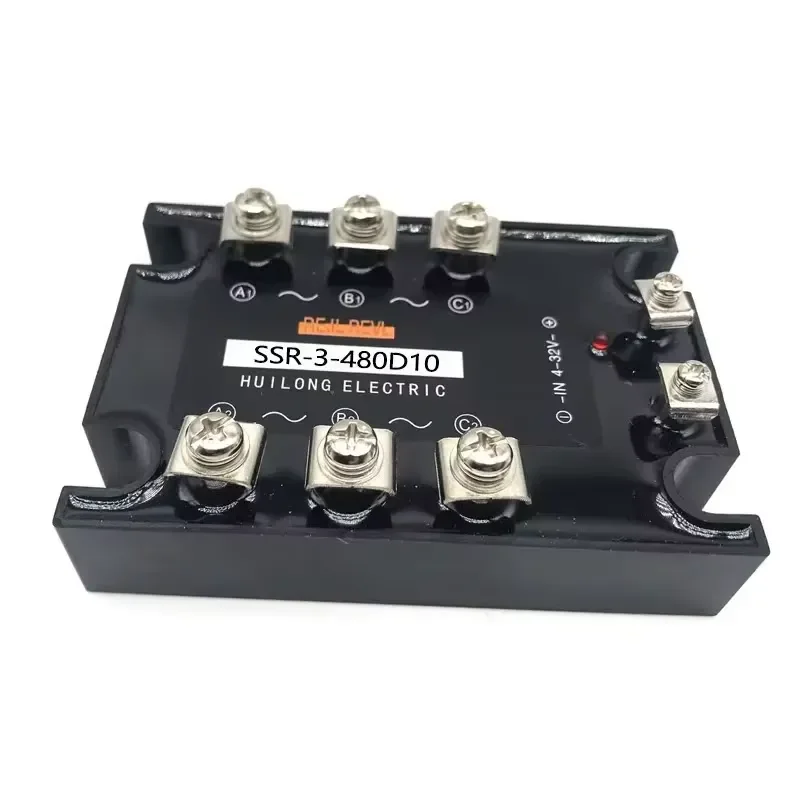 2026 Hot！ 40A 4-32V Miniature Three-Phase Solid State Reversing Relay with High Power Contact Load Sealed Protect Feature