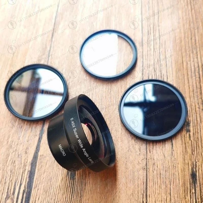 4K HD Phone Camera Lens 37mm Large Aperture Wide Angle Macro Detachable Filter for Smartphone