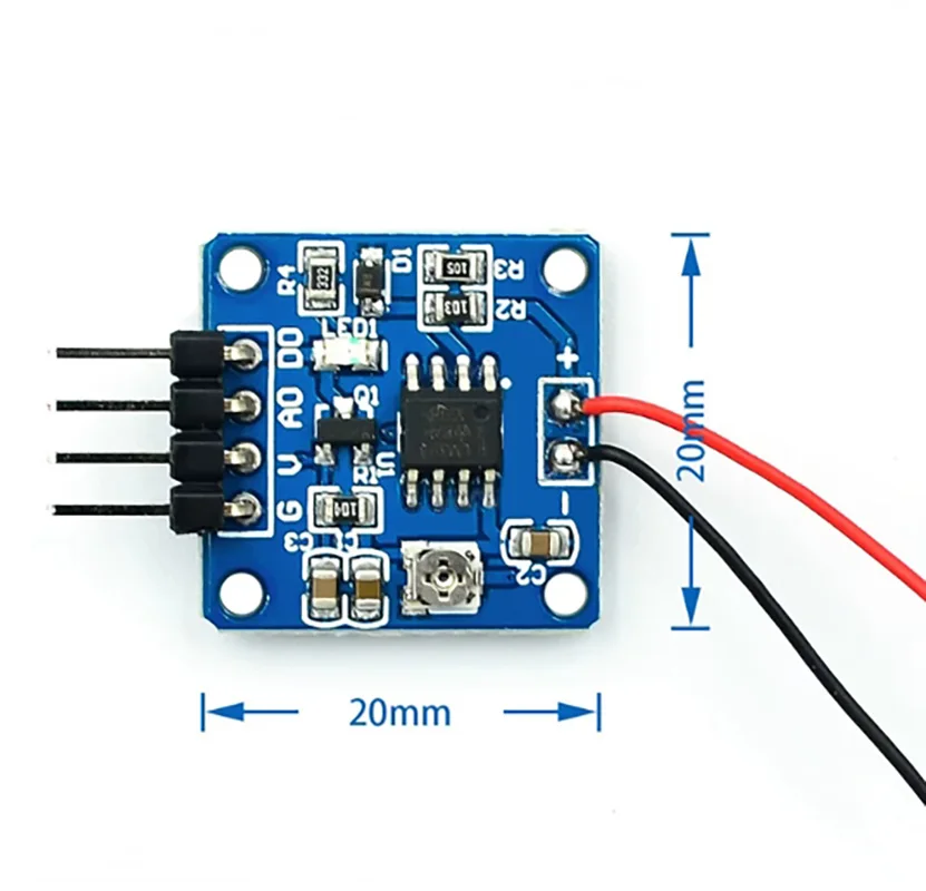 Vibration sensor Piezo sheet percussion vibration Switch module Piezo percussion vibration Module Board For arduino