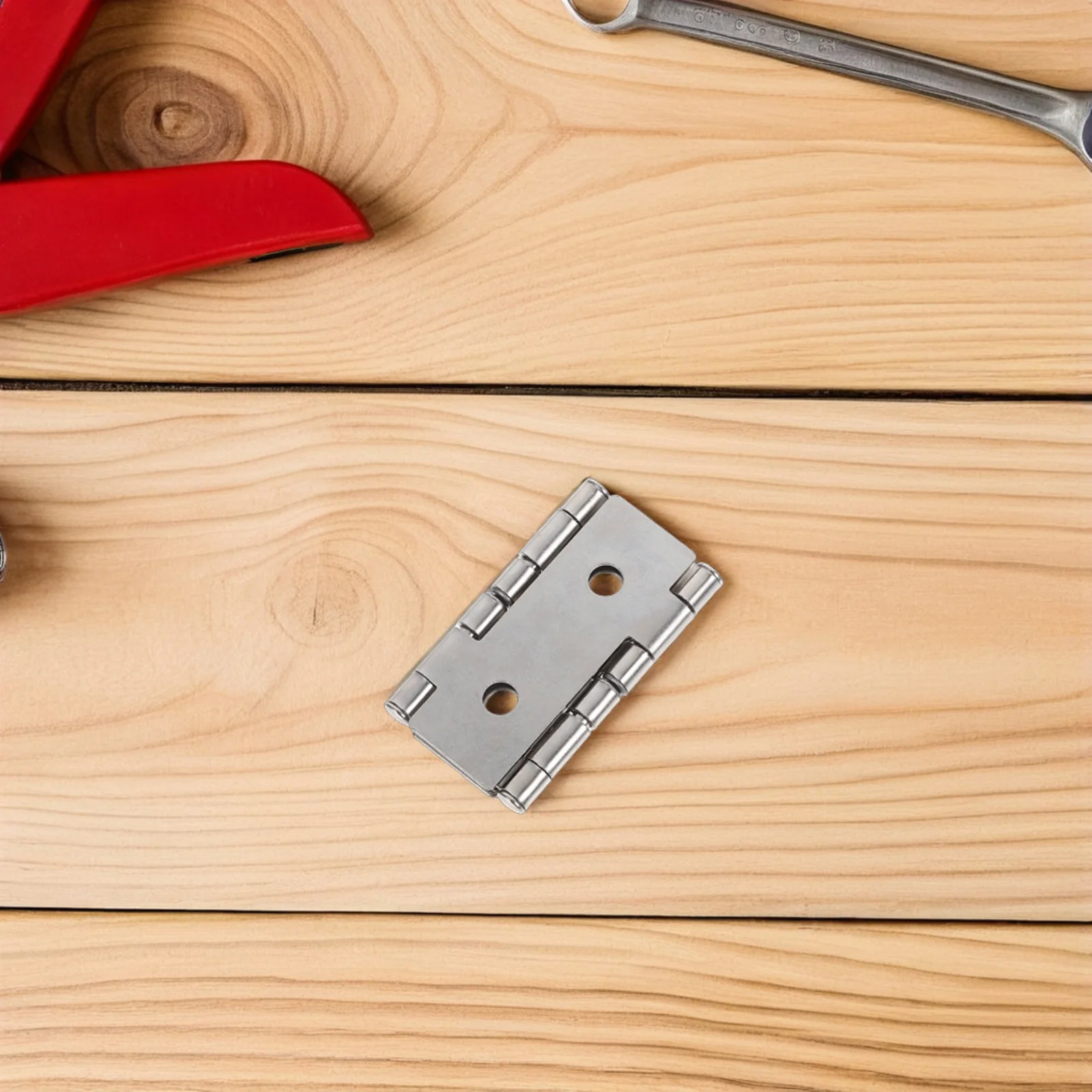 

4 set Iron Hinges Flat Hinge For Wood Box Durable Furniture Connector Easy Install Stable Design Cabinet Wooden