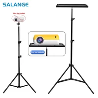 Soporte para proyector, trípode de viaje, soporte para altavoz, extensible, 110cm, 160cm, accesorios, cabezal de bola de montaje para ordenador portátil, cámara DSLR al aire libre