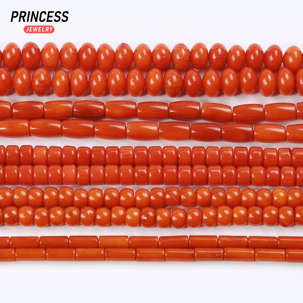 Hot Sell Red Coral Beads Loose Stone Beads for Jewelry Making DIY Bracelet Necklace , A Must-Have for Jewelry Lovers