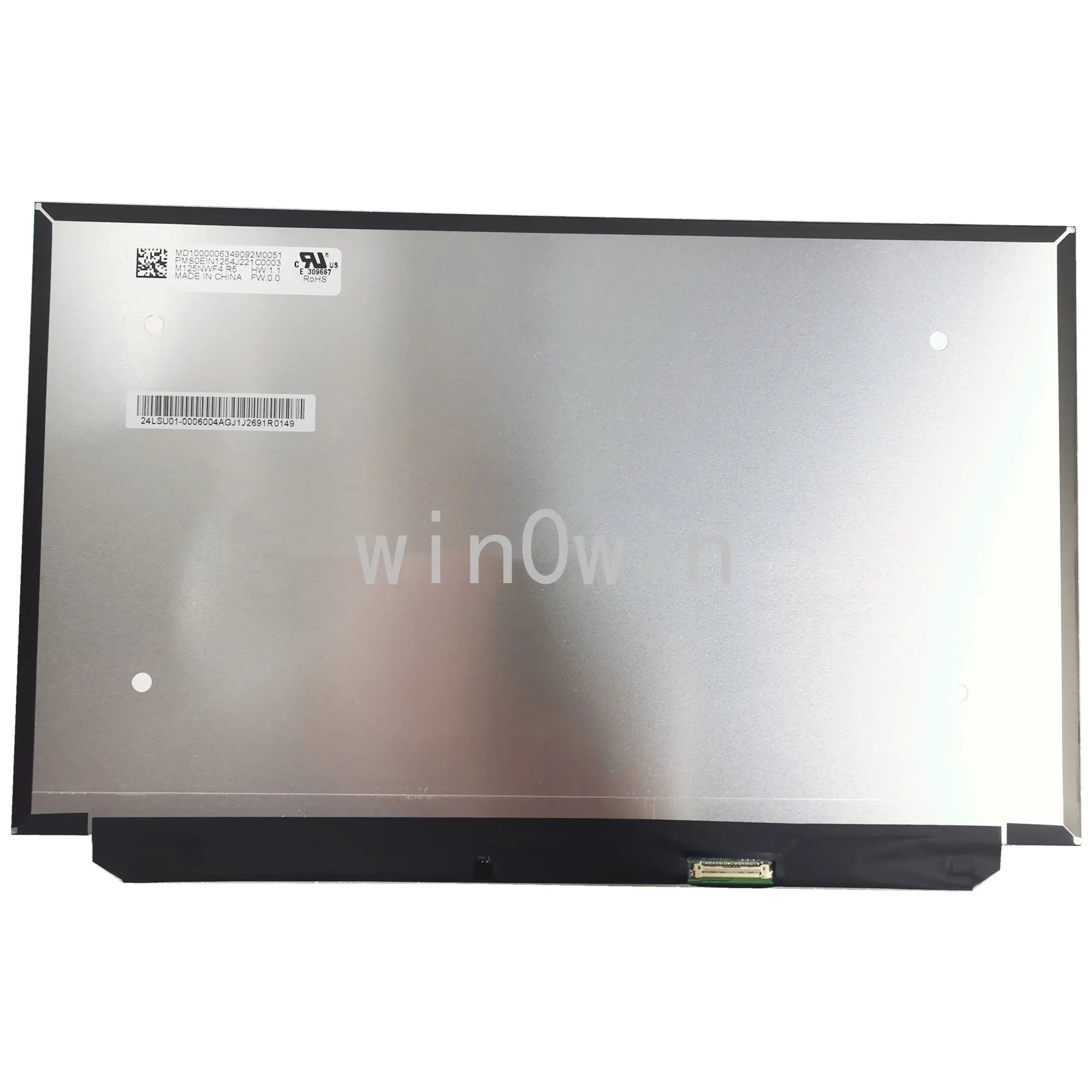 

M125NWF4 R5 12.5" IPS LCM 1920×1080 eDP 30pins Laptop LCD screen Replacement Display Panel Matrix