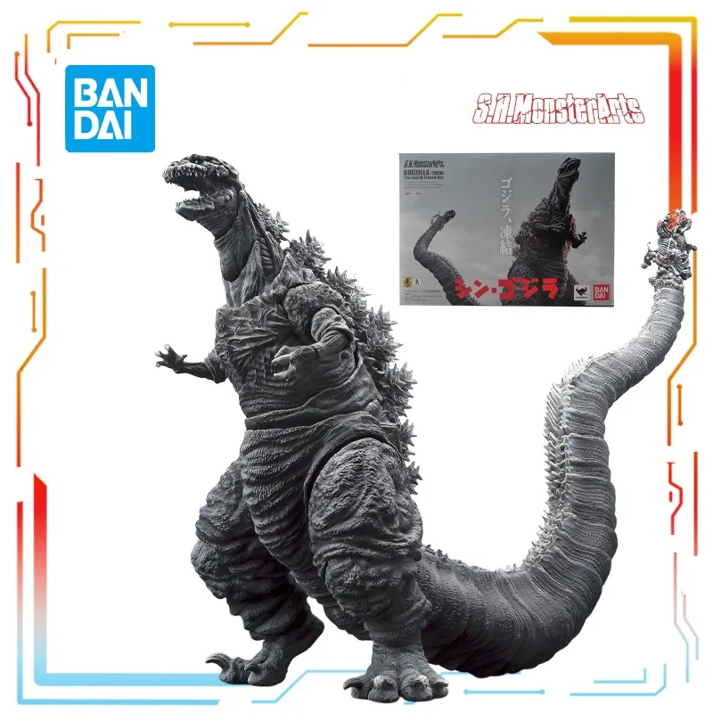

Bandai S.H.MonsterArts Готовый продукт Подвижный Monster Godzilla (2016) Фигурка четвертой формы Модель игрушки Модель Подарки для мальчиков