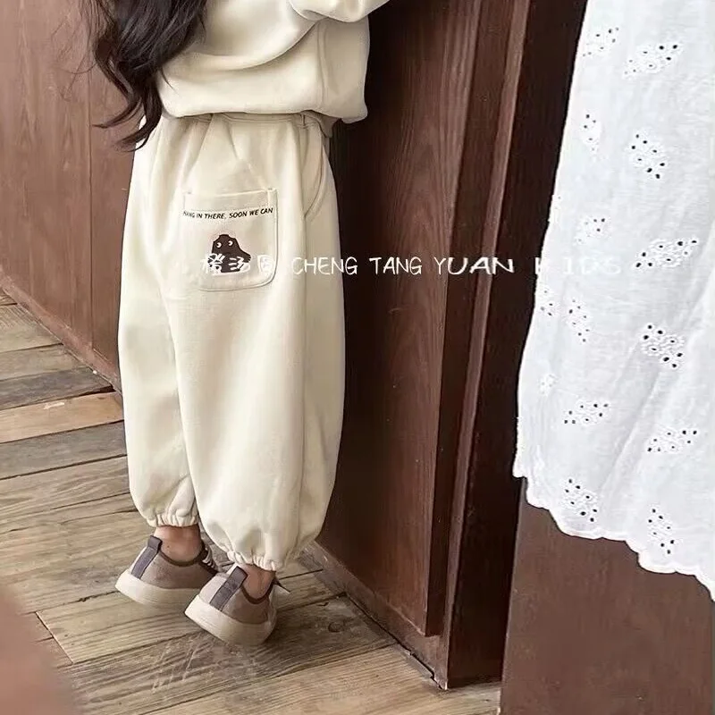 Children Clothing Suits New Kindergarten Autumn Spring Sets Baby Boys Girls Sports Print Sweatshirts+Sweatpants 2Pcs Outfits