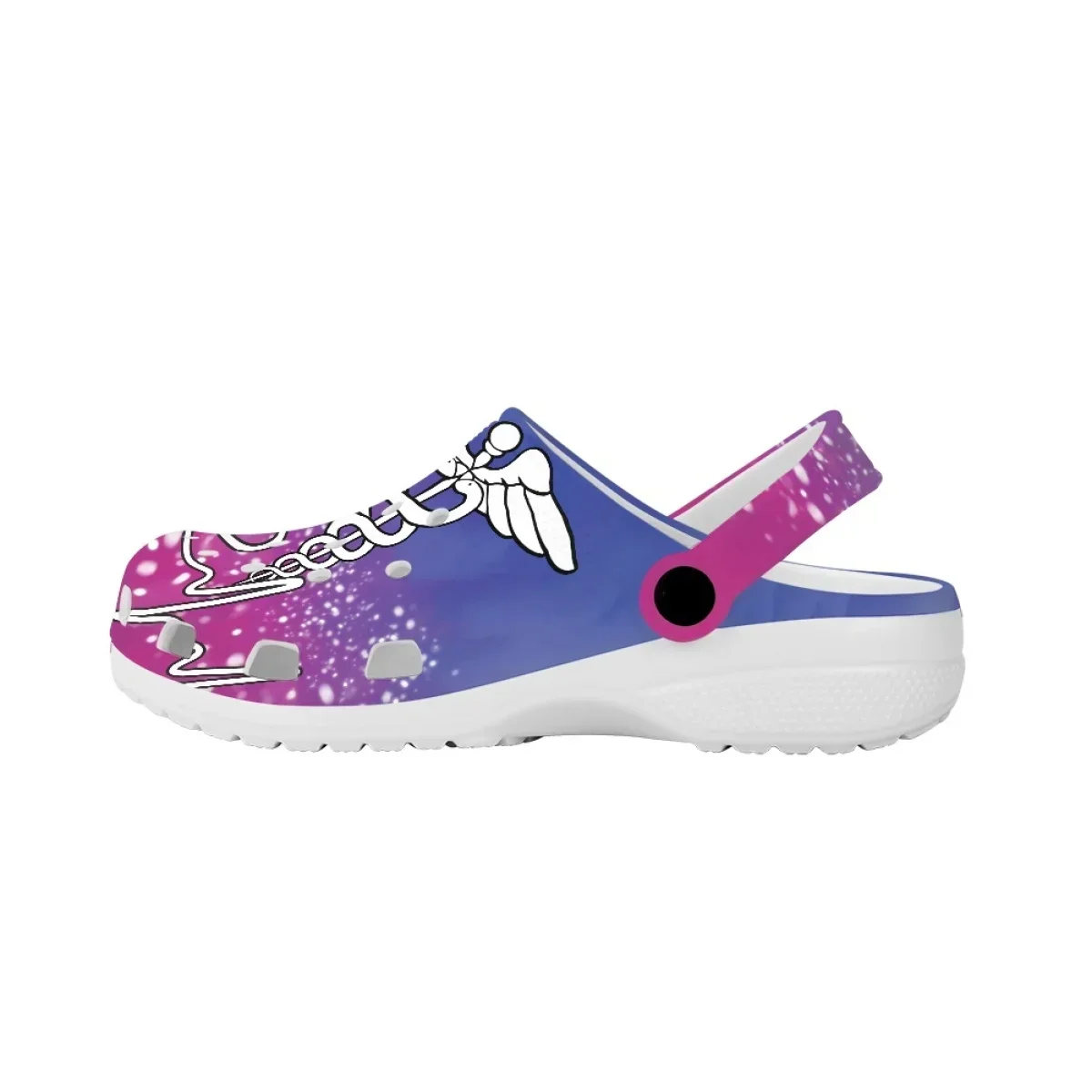 EMT Pattern Women Soft Sandals Casual Indoor Slippers Hospital Worker Nursing Shoes For Unisex EVA Non-Slip Clogs