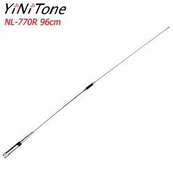 Antenna NL-770R Dual Band VHF/UHF 144/430MHz 3.0/5.5 dBi High Gain Amateur Car Radio Mobile/Station Antenna SL16-J/M Male PL-259