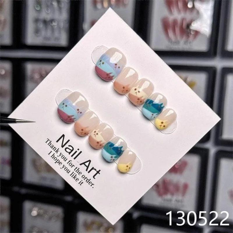 

jc13040178 Nailover New high-quality handmade false fake press-on nails