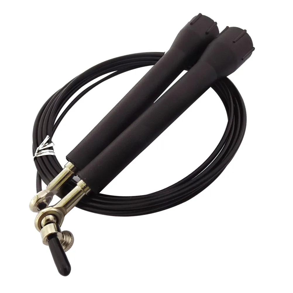High-Performance Adjustable Jump Rope with Fast Rotation Ball Bearings Non-Slip Comfort Handles Workout Rope for Bodybuilding