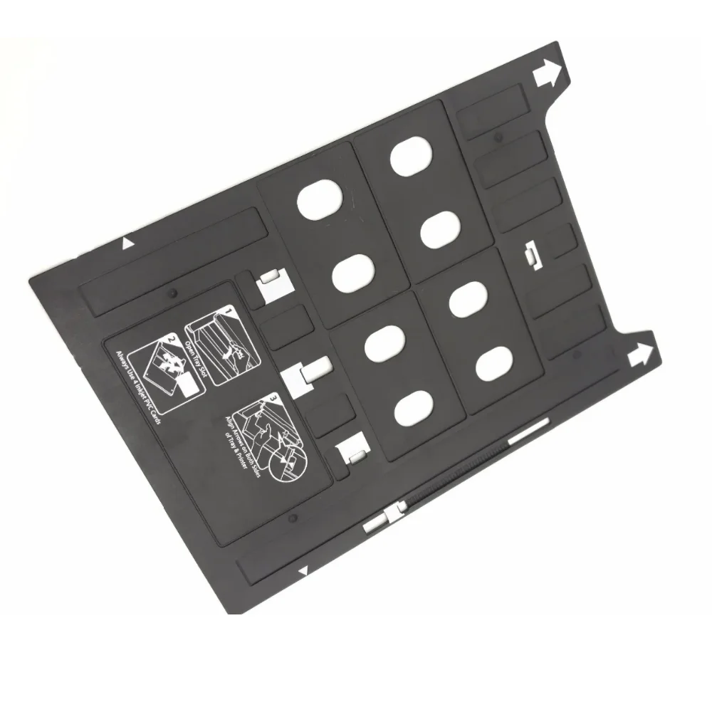 PVC ID Card Plastic Inkjet Printer Tray for Epson 1400 1410 1430 1430W 1500W R800 R1800 R1900 R2000 R2880 R3000 P400 P600