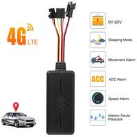 2025 4G GPS Tracker Car 9-95V Motorcycle 4G GPS Tracker Cut Off Oil Tracker Auto GPS GSM Locator Tracking Device Shock Alarm
