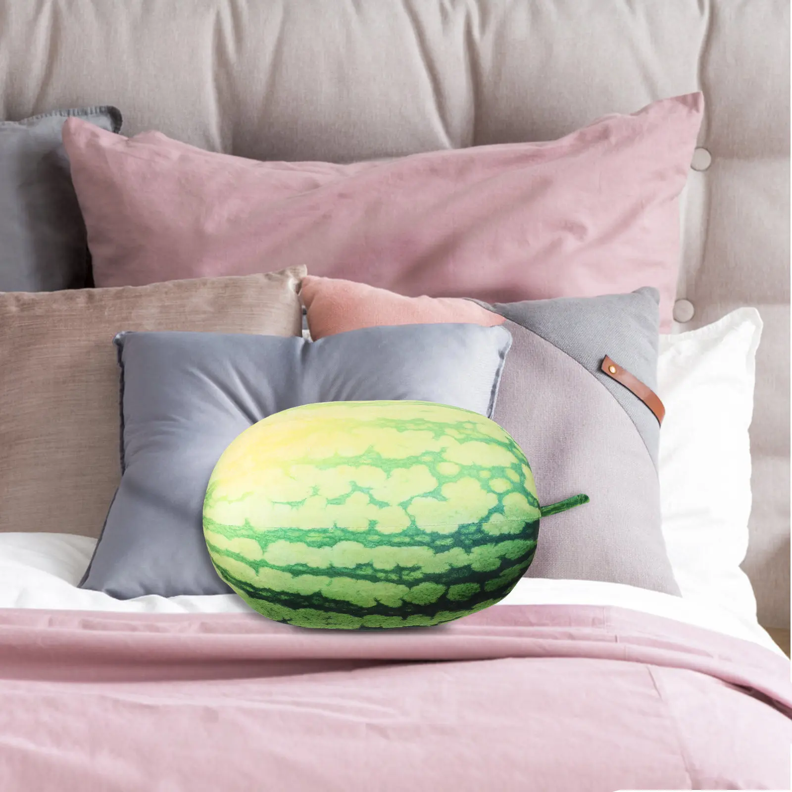 

Мягкая подушка в форме реалистичного фрукта для домашнего отдыха, забавная и милая декоративная подушка-фрукт