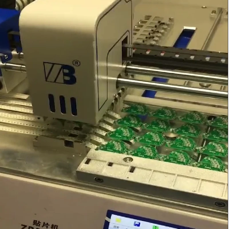 Desktop SMT pick and place machine 2 heads ZB3245T for assembly line  Full Automatic 2 Heads Pick and Place SMT Machine ZB3245T
