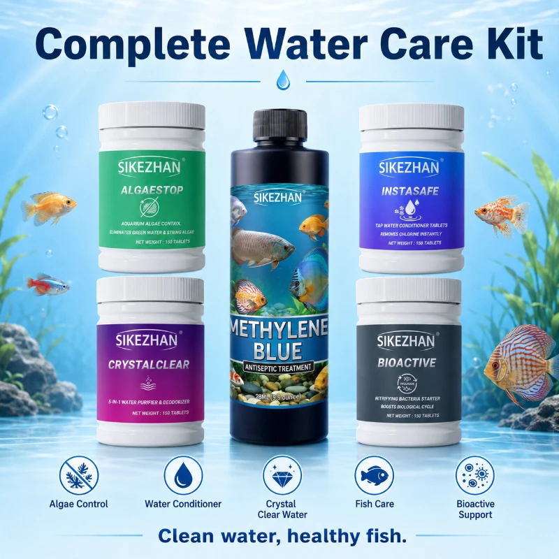 Aquarium Plant Liquid Fertilizer - Fish Tank Water Care Tablets SIKEZHAN