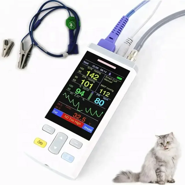 

DDP Terms Veterinary 3.5 Inch portable handheld Pulse Oxi Etco2 Vet Clinic Hospital Use