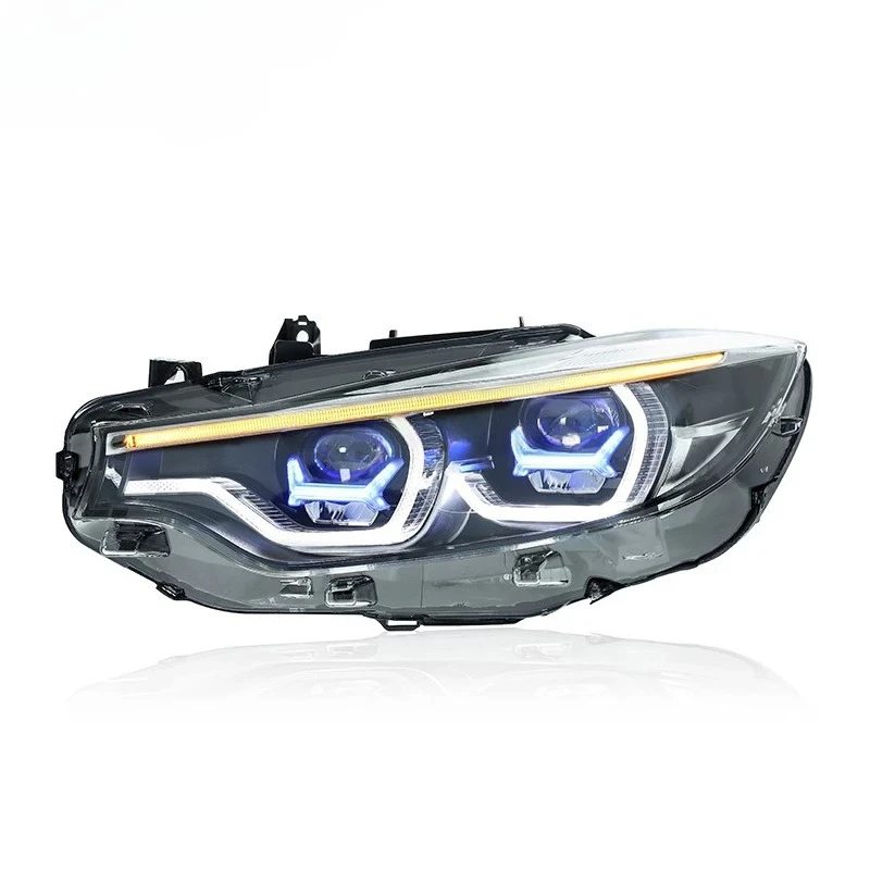 

New Headlight Assembly Modification Matrix Led Lens Daytime Running Turn Signal Light Headlight for BMW 4 Series F32 2013-2020
