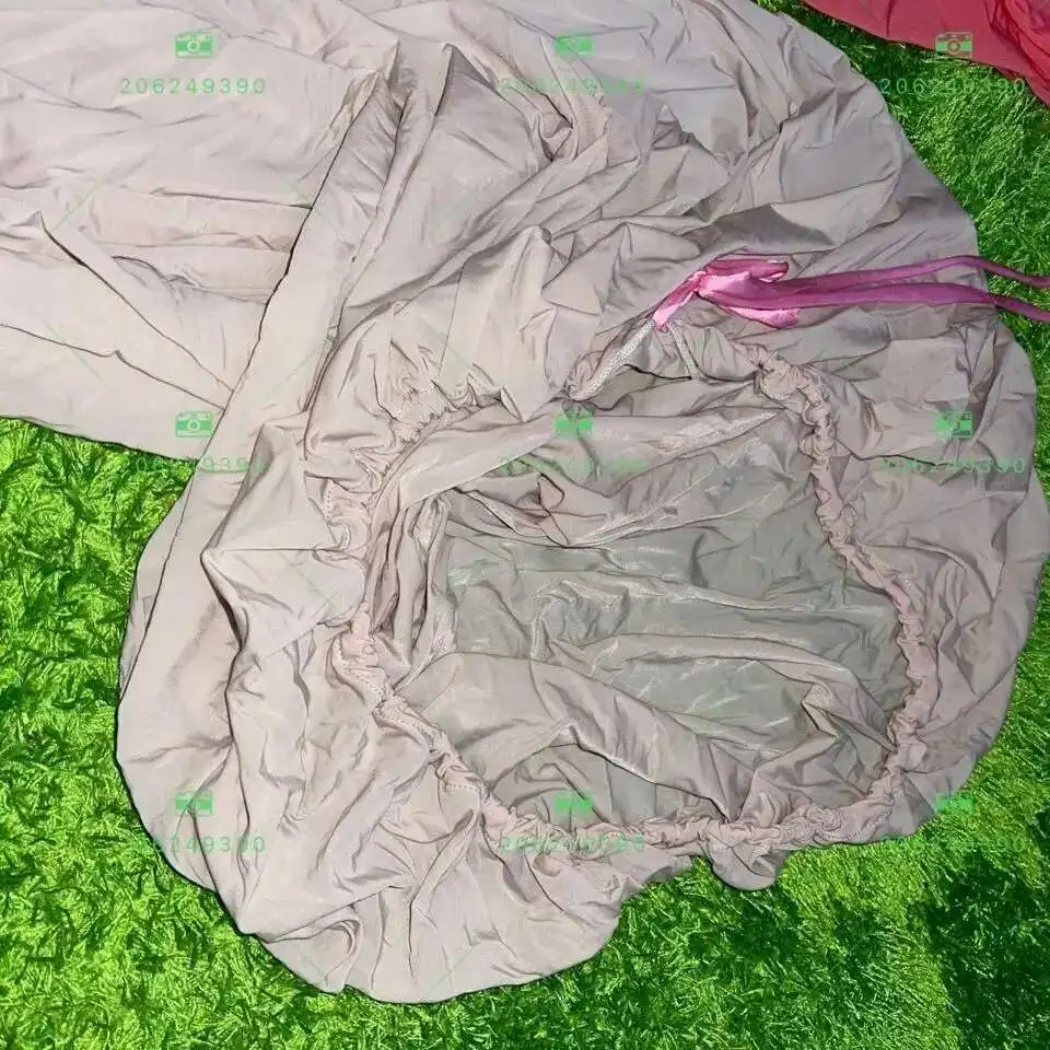 Ice Silk High Stretch Sleeping Bag See Through Erotic Transparent Silky Sleeping Bag