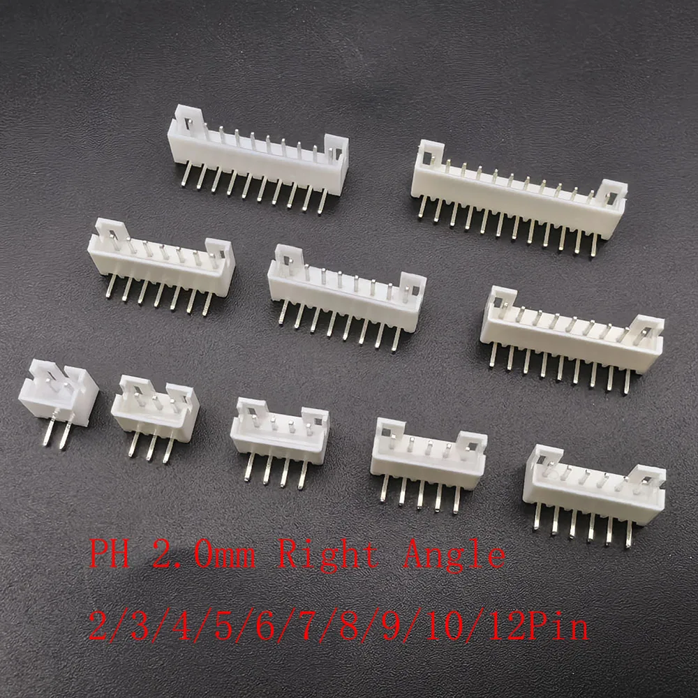 100Pcs Jst Ph 2.0Mm…